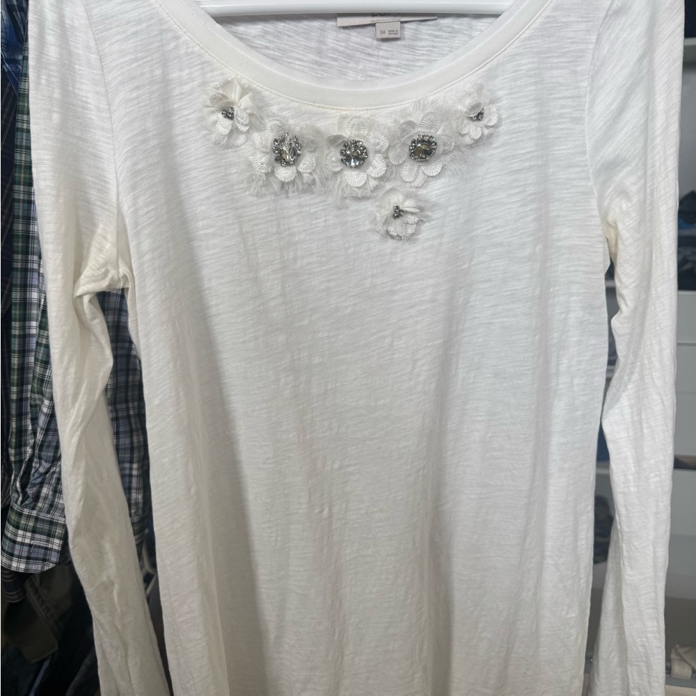 Loft maternity long sleeve tee